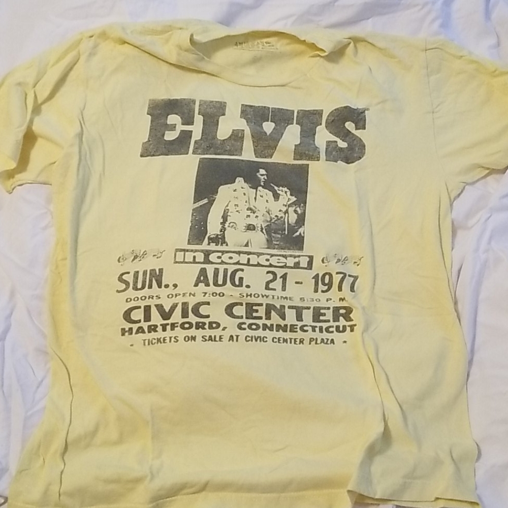 Retro Elvis Concert T